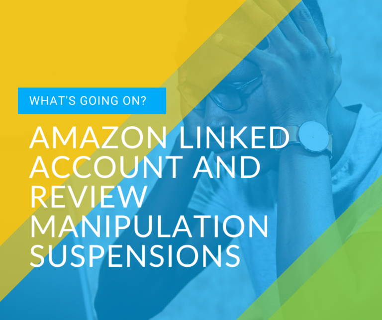 Amazon Linked Account and Review Manipulation Suspensions