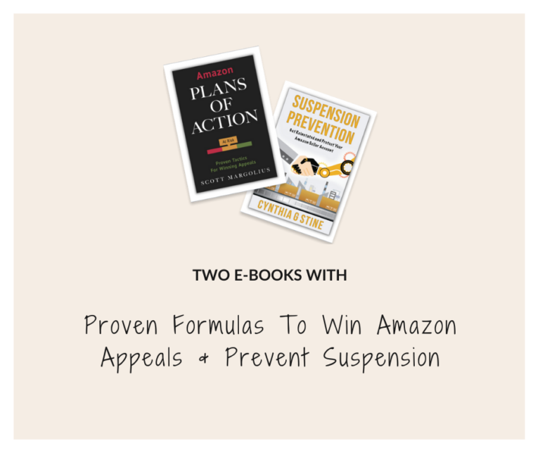 Proven Formulas to Win Amazon Appeals and Prevent suspension ebooks